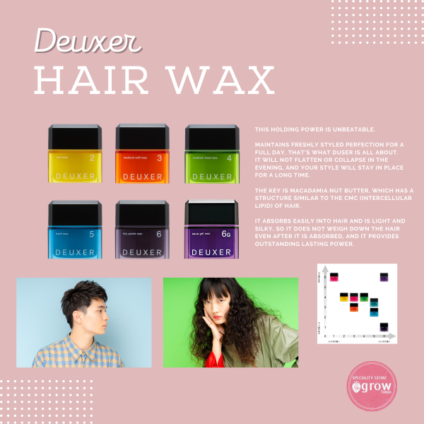 DEUXER hair wax